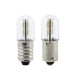 Boat Led Bulb, 1 watts - No Polarity - Indicator Led - BA9S - White - D10*28mm - T4W-4LY- AZLED